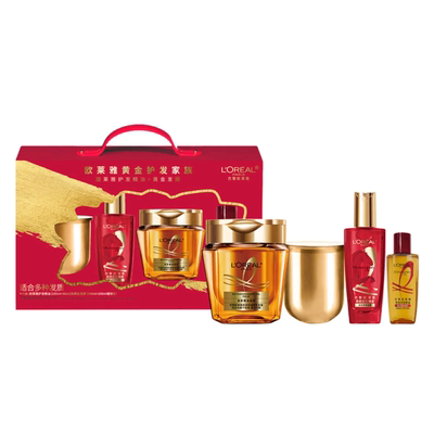 欧莱雅黄金护发家族礼盒装650ml