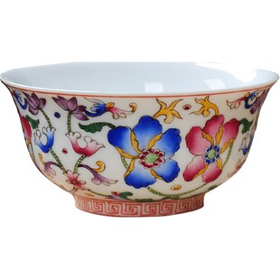 景德镇陶瓷茶具小茶碗品茗杯主人杯单个个人定制手绘功夫茶杯单杯