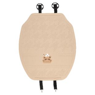 薄款汽车坐垫四季通用翻毛皮马鞍垫卡通可爱夏季透气凉垫座椅套