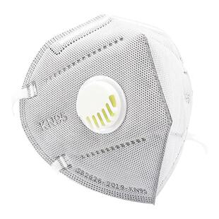 头戴式kn95口罩7层独立包装防护透气活性炭防尘工业粉尘打磨灰粉