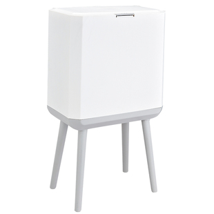 免弯腰分类垃圾桶箱可爱少女卧室家用按压带盖客厅厨房办公室防臭