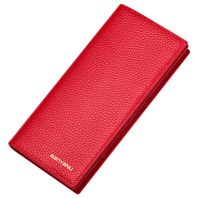 2025新款钱包女长款真皮软牛皮防消磁商务皮夹小包手拿包女款钱夹