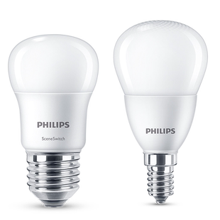 飞利浦led灯泡e14e27螺口小球泡5W7W9瓦节能家用超亮照明飞碟电灯