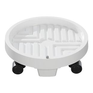 花盆移动托盘储水带轮底座接水透气防烂根滚轮加厚刹车万向轮底托