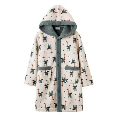 【男女同款】儿童睡袍冬加厚保暖