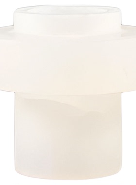 现代样板间云石白色花瓶摆件桌面装饰玉石花器插花高档客厅摆设