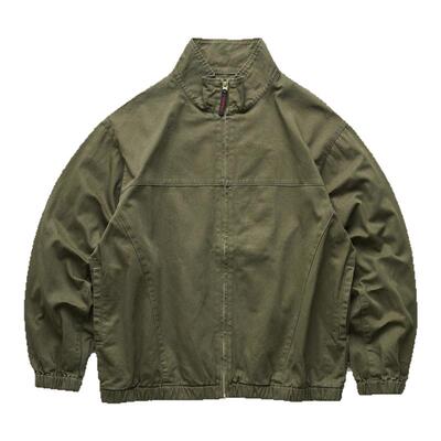 GRAMICCI复古帆布拉链工装夹克