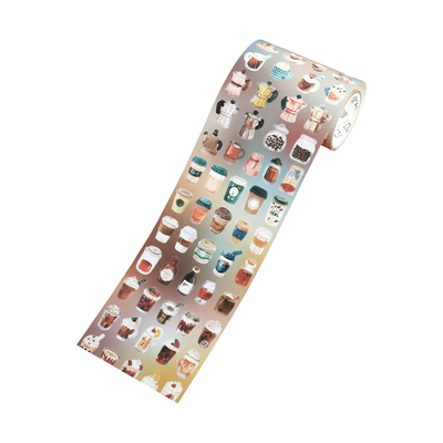 小小日常贴纸咖啡甜品手帐素材