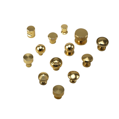 单孔拉手太空铝抽屉欧式现代简约