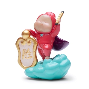 稀奇艺术《胜券在握》办公室治愈系小摆件创意多巴胺家居轻奢饰品