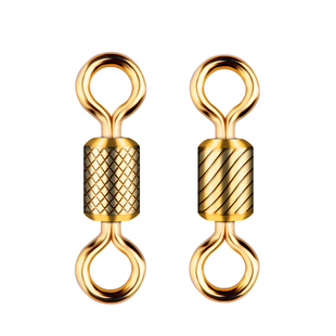 压花八字环连接器高转速防缠不锈钢钓鱼8字环渔具用品鱼具小配件