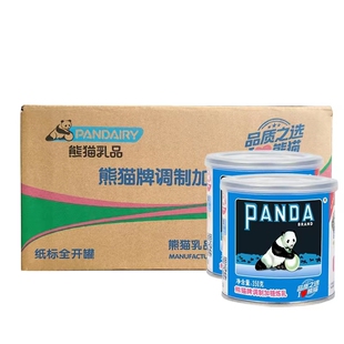 熊猫原味炼奶炼乳350g 家用商用蛋挞面包蛋糕西餐咖啡 香甜细腻