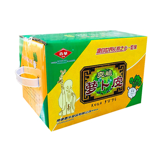 南通如皋特产春华爽脆萝卜皮整箱萝卜干条下饭咸菜榨菜酱菜开胃菜