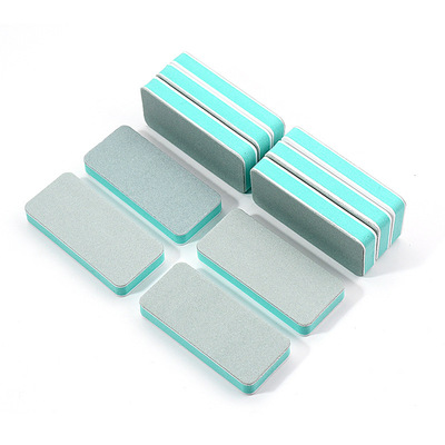 opi方块抛光块双面绿色白色美甲抛光板各种金属除锈文玩佛珠打磨