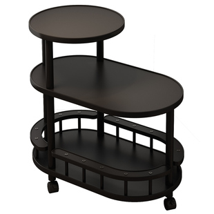 沙发边几茶几茶桌可移动客厅实木小户型侧边边柜置物柜零食小推车