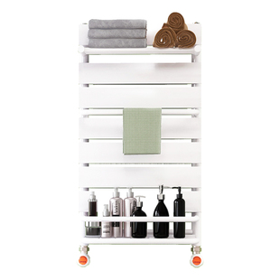 圣劳伦斯铜铝复合小背篓毛巾架卫生间壁挂家用水暖集中供暖自采暖