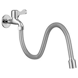 加长水龙头延伸器防溅水神器厨房阳台通用能万向接头延长水管软管