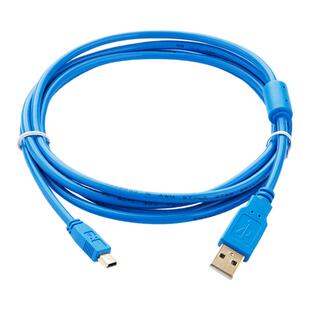 适用三菱Q系列PLC数据线USB-Q06UDEH/Q03UDE通讯线下载线USB-mini