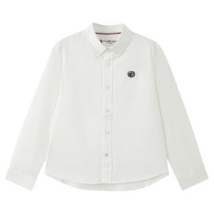 eland kids衣恋童装男童女童衬衫26年春季新品英伦学院风刺绣长袖