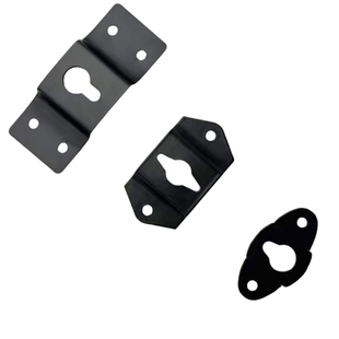 特厚环绕音箱挂钩壁挂音响吊件吊架铁制挂钩方挂片小吊钩热卖