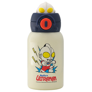 奥特曼儿童保温杯男孩316食品级吸管杯水杯子小学生上学专用水壶