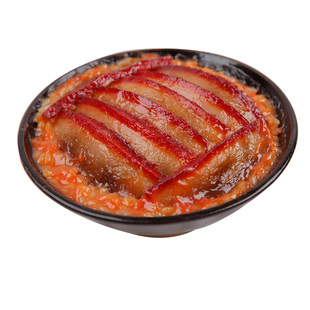仿真美食模型特色小吃蒸碗预制菜样品道具假菜扣碗模具关中八大碗