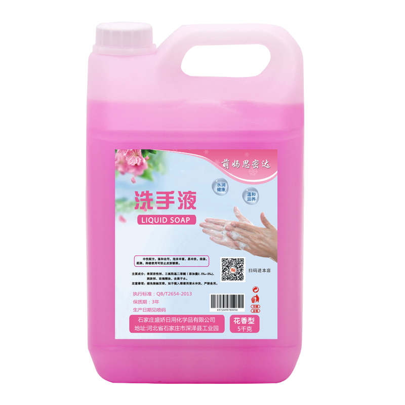 大瓶保湿洗手液花香补充装