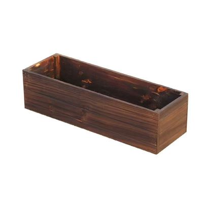 悬挂式实木花架碳化防腐