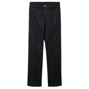 CALZEDONIA卡泽意袜夏季女士时尚中缝线九分喇叭牛仔裤MODP1263