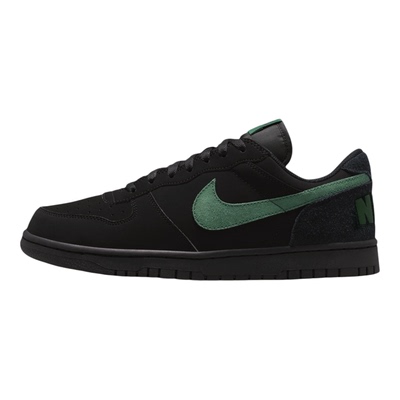 耐克官方正品男子低帮黑绿bignike舒适板鞋854166-008