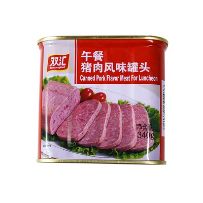 双汇午餐猪肉风味罐头3400g*20罐