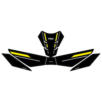 适用NINJA500忍者400油箱贴改装