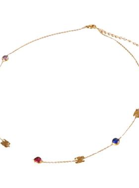 XMR欧美小香风金属凯旋门项链女