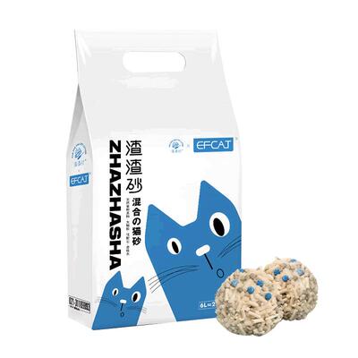 宜德士豆腐猫砂混合闪电结团5斤