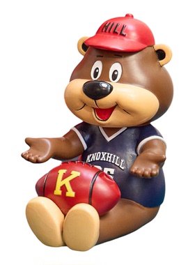 niko and ... BILLY合作系列2026新款可爱橄榄球小熊立架646521