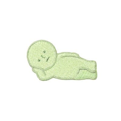 角落君diy装饰贴纸麻布袋刺绣贴