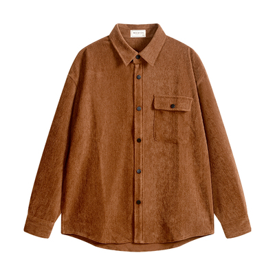 MCCEVTG老钱风灯芯绒衬衫外套男