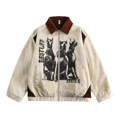 【限时优惠】翻领夹克男