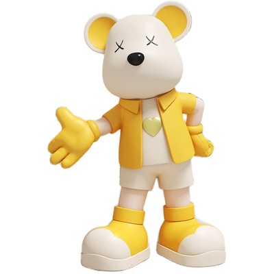 网红迎宾暴力熊落地摆件