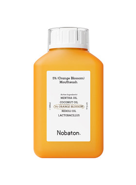 【赵露思同款】Nobaton诺巴顿益生菌清新舒缓口气果酸橙花漱口水