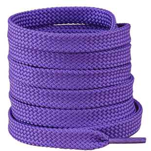 紫色鞋带扁平空军一号男款运动板鞋帆布鞋女款aj1圆绳小白鞋鞋绳