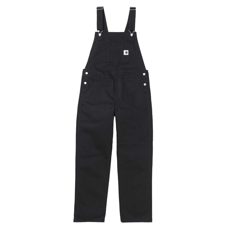 【NextVogue】carhartt wip bid overall 女款水洗原色牛仔背带裤