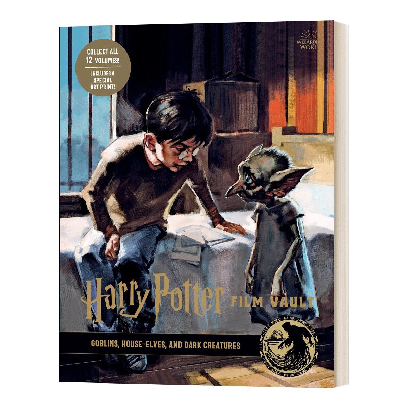哈利波特电影艺术宝典 英文原版 Harry Potter Film Vault Volume 9 卷九 妖精 家养小精灵与黑暗生物 英文版 进口英语原版书籍