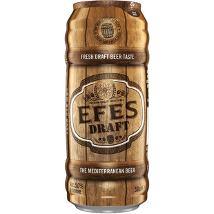 艾菲啤酒土耳其原装进口 罐装精酿大麦啤酒500ml整箱黄efes啤酒