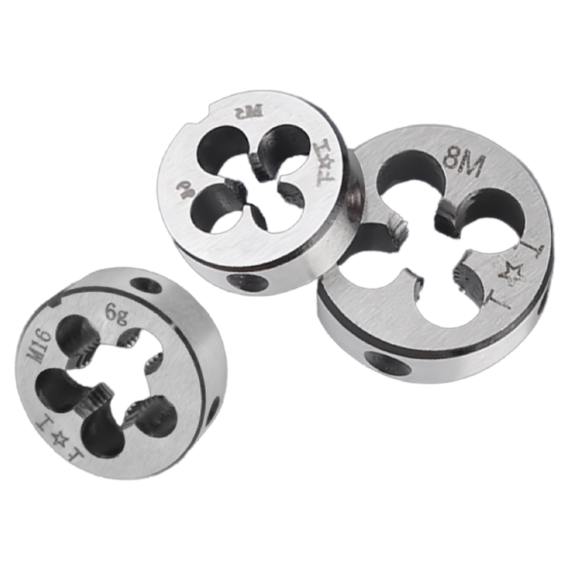 上工圆板牙元板牙 合金工具钢 规格M3-M30