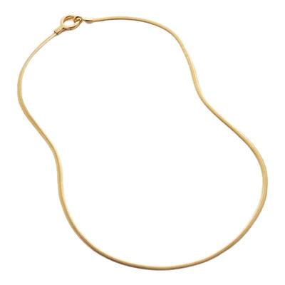 MonicaVinader银镀金蛇骨链轻奢