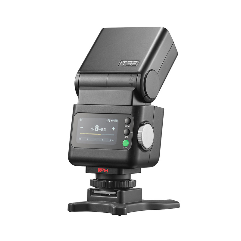 【新品现货】神牛it32闪光灯相机微单适用佳能富士尼康索尼X5引闪器磁吸机顶灯ttl高速摄影灯