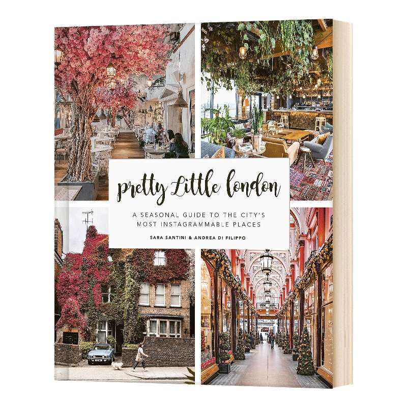 漂亮的小伦敦 英文原版 Pretty Little London 季节旅游指南 英文版 进口英语原版书籍