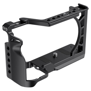 适配索尼A6400 A6300 A6000相机兔笼金属保护框视频直播扩展手提