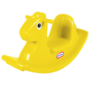 美国小泰克幼儿摇马塑料儿童摇椅玩具宝宝木马1-3周岁生日礼物